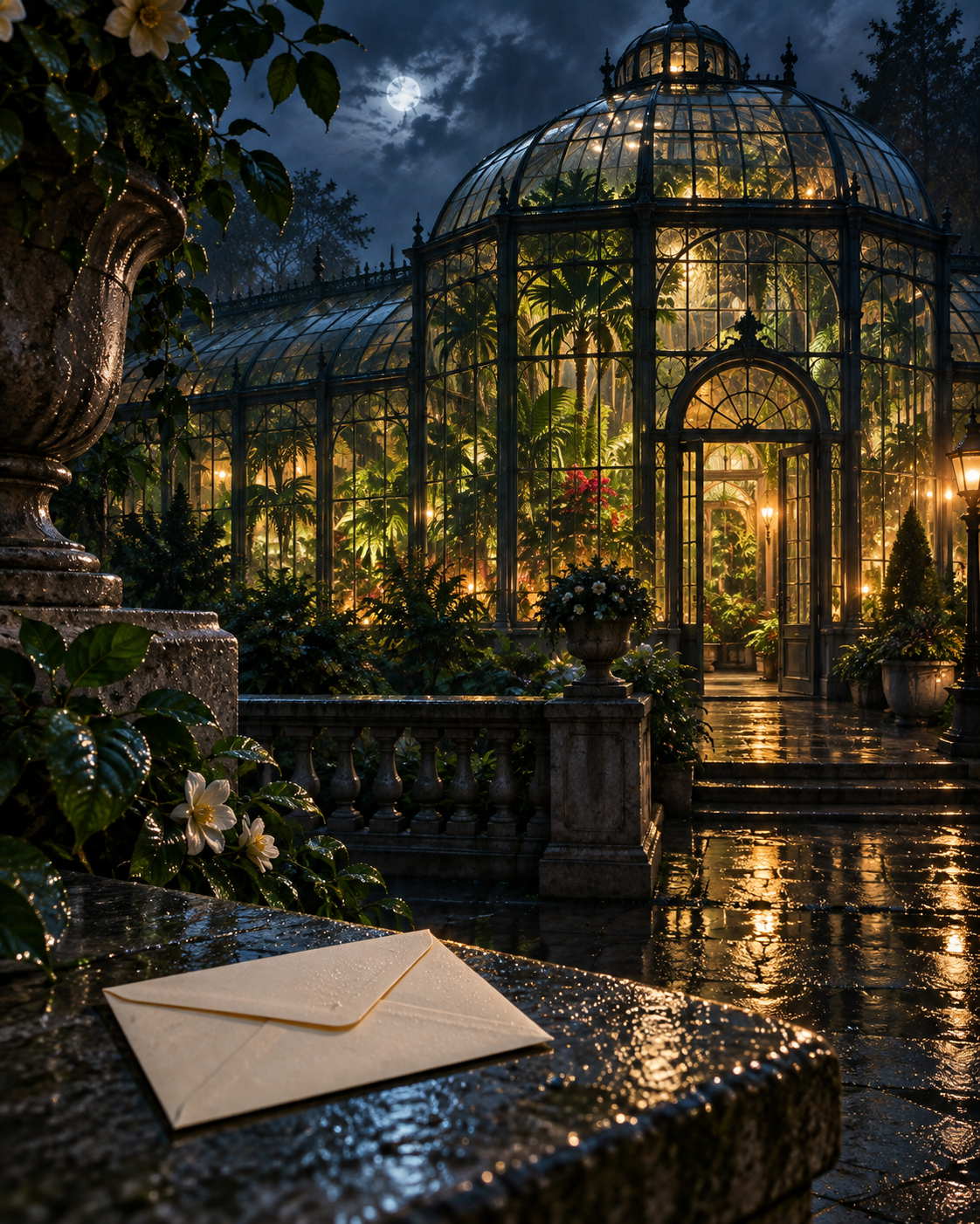 The Glasshouse Letter — Illustrated Mystery Game