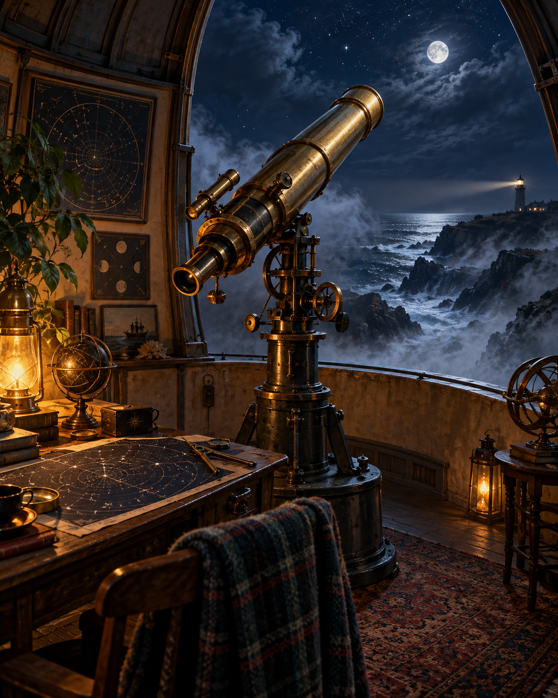The Salt Observatory — Illustrated Mystery Game